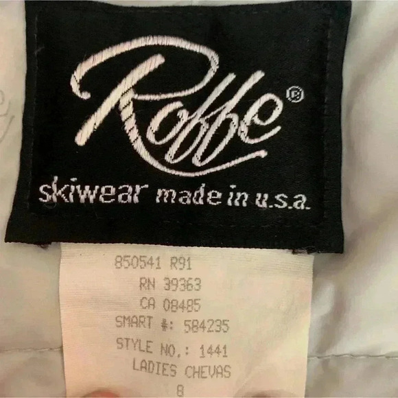 Vintage 90s Roffe Puffer Ski Jacket - M - Picture 4 of 8